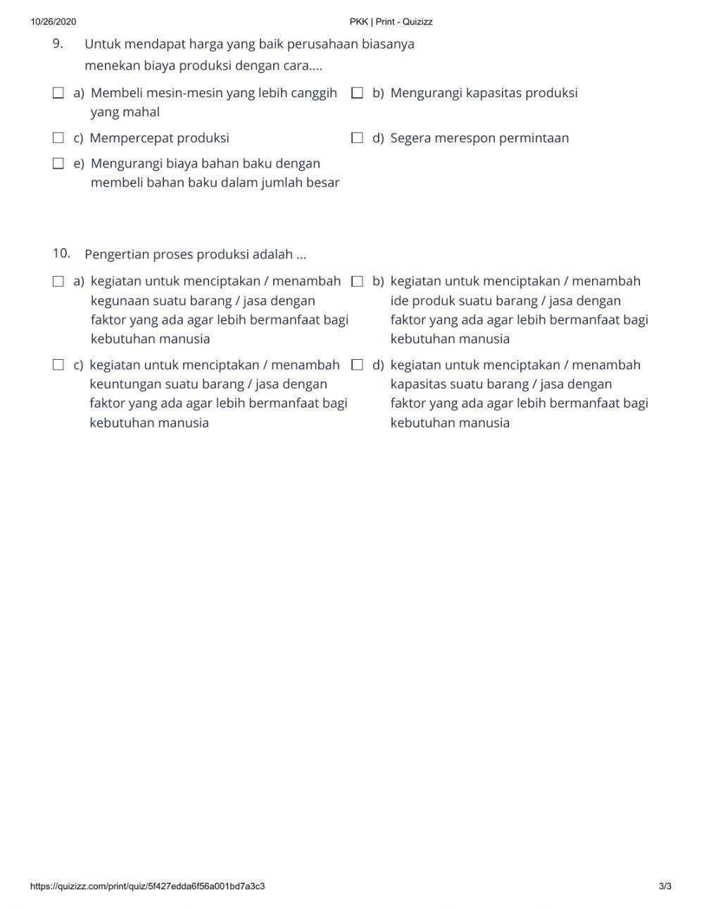 Perencanaan produksi massal