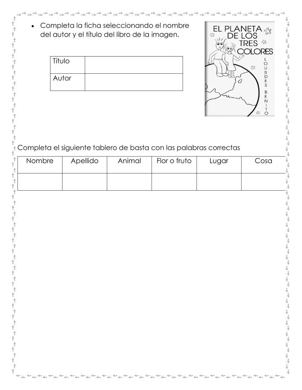 Examen Español 1er Trimestre
