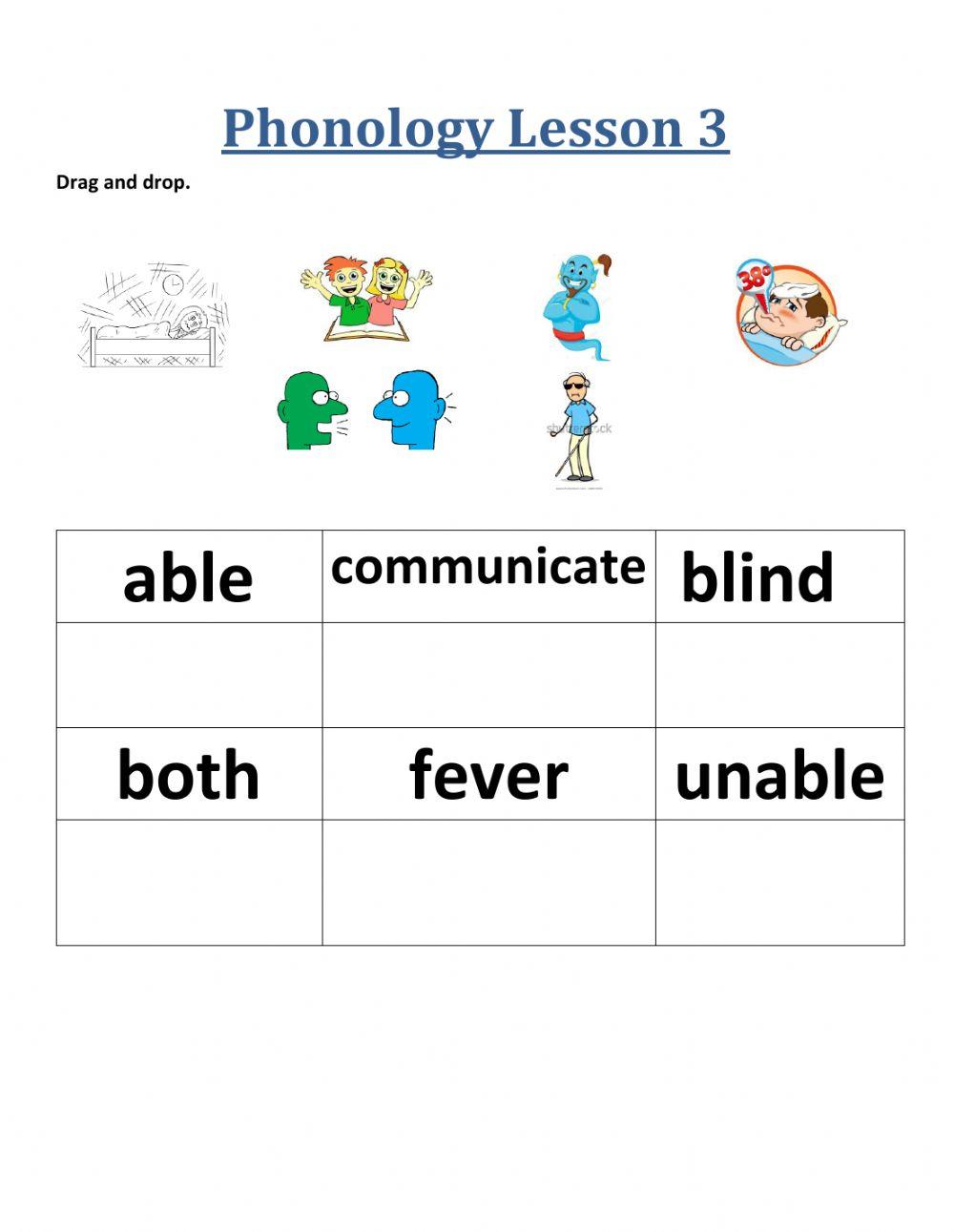 Phonlogy Lesson 2 B.2