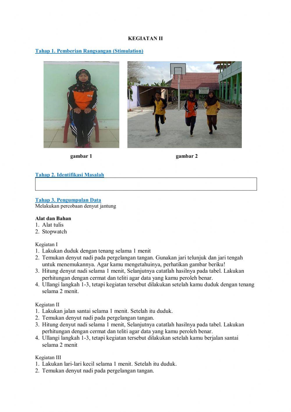 LKPD Organ dan Sistem Peredaran Darah