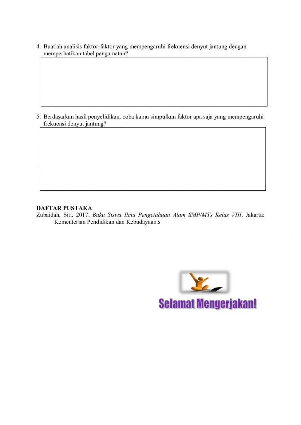 LKPD Organ dan Sistem Peredaran Darah