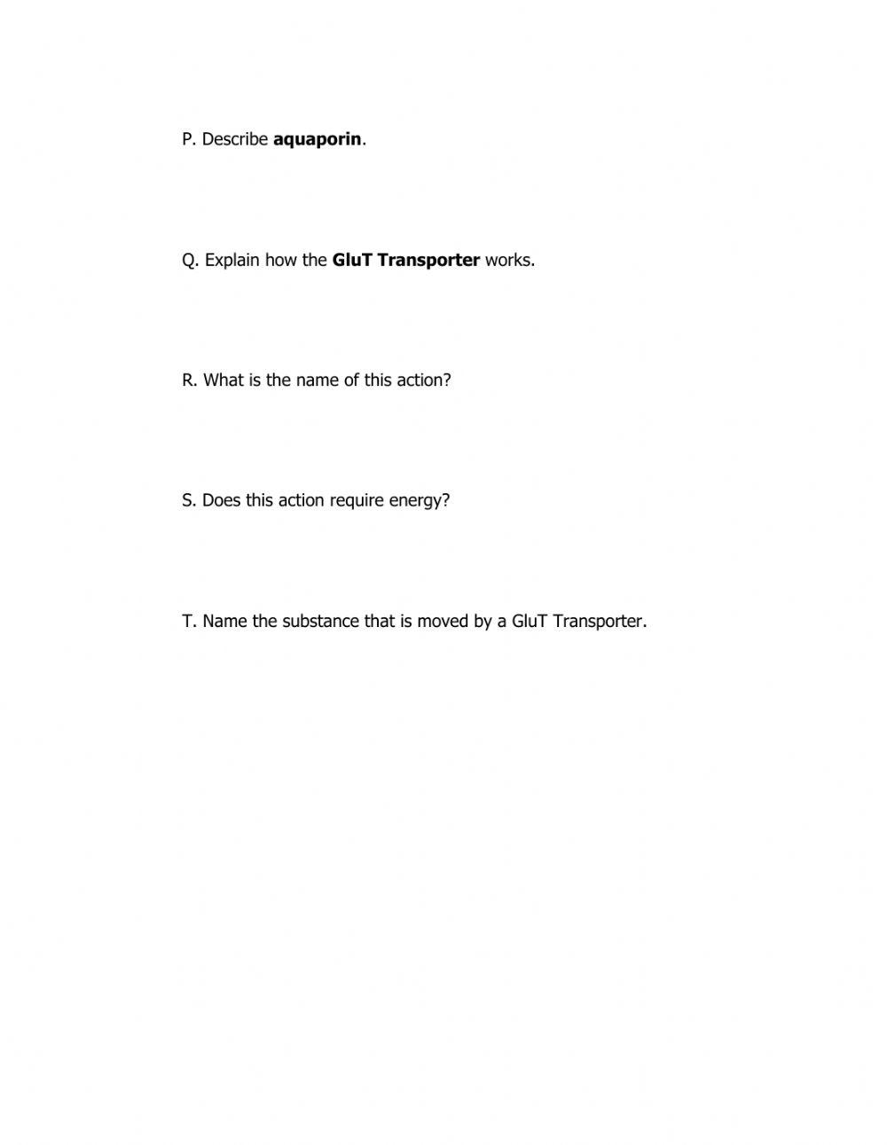 Cell Membrane & active - passive transport