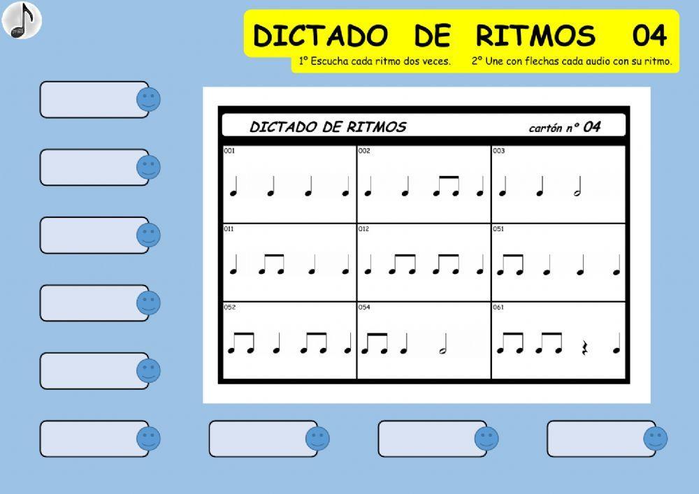DICTADO DE RITMOS 04