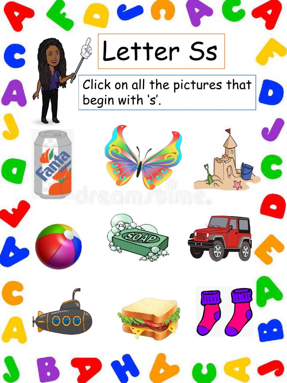 Letter Ss