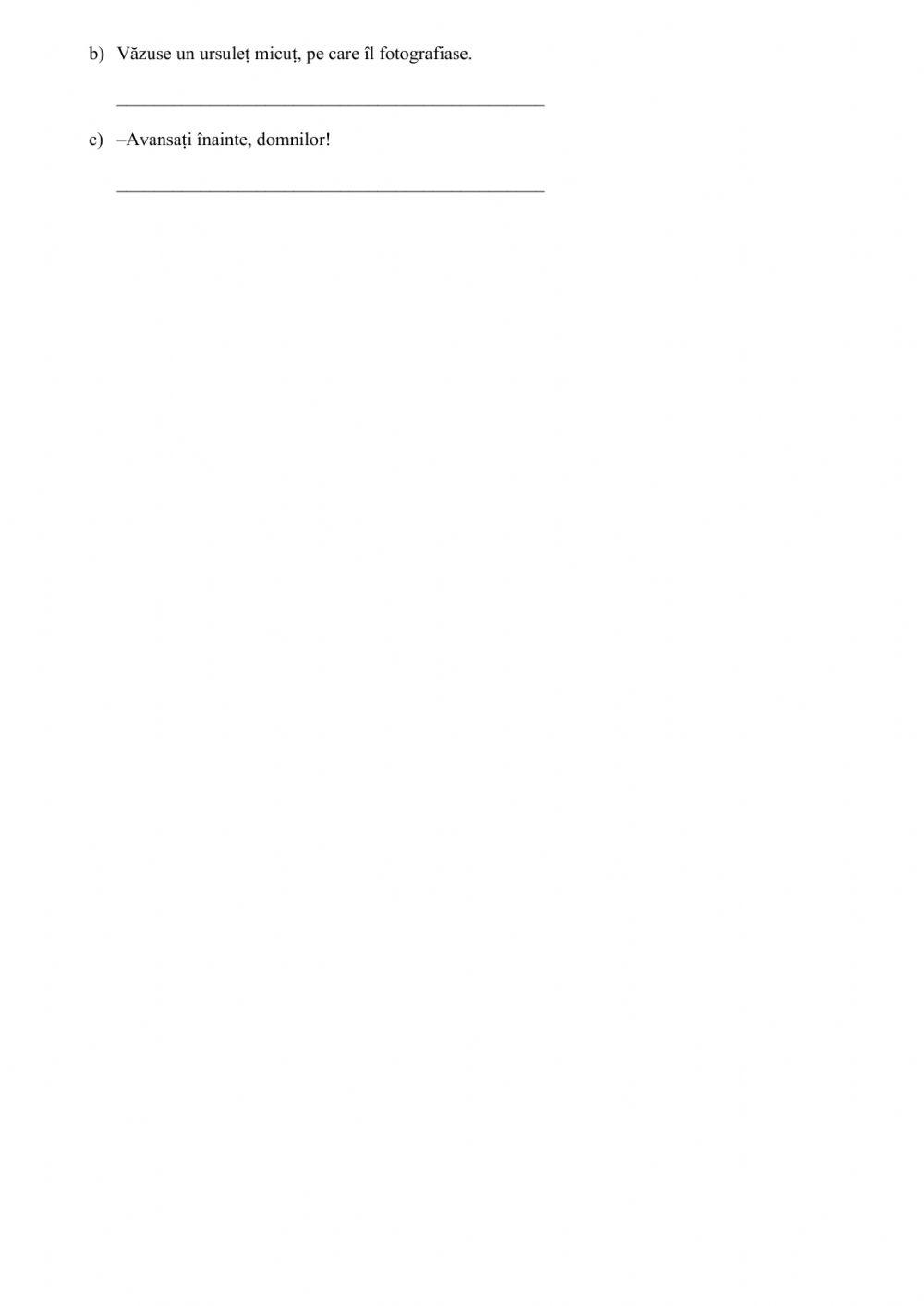 Elemente de vocabular -test