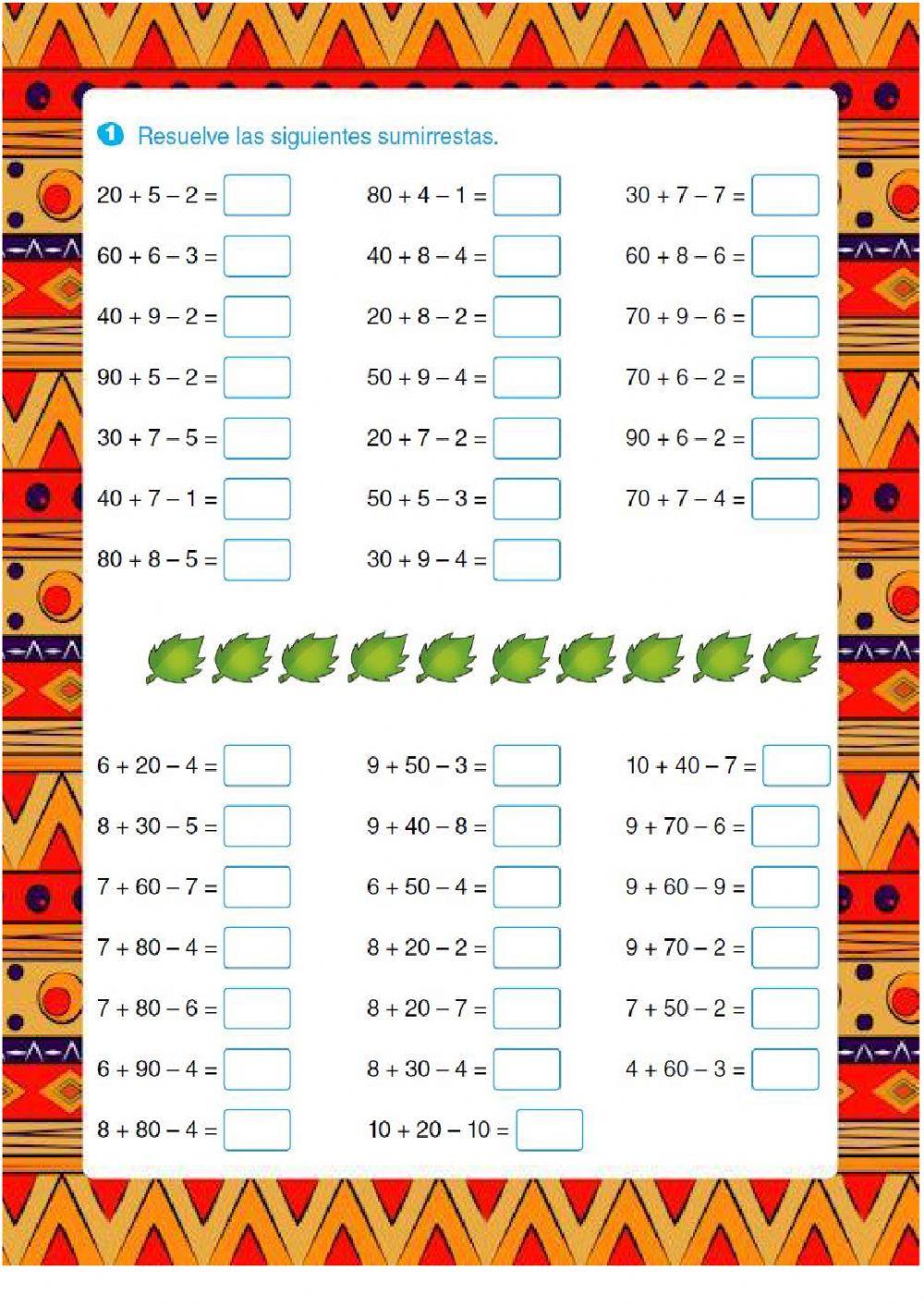 Cálculo Mental 26 (sumirrestas2)