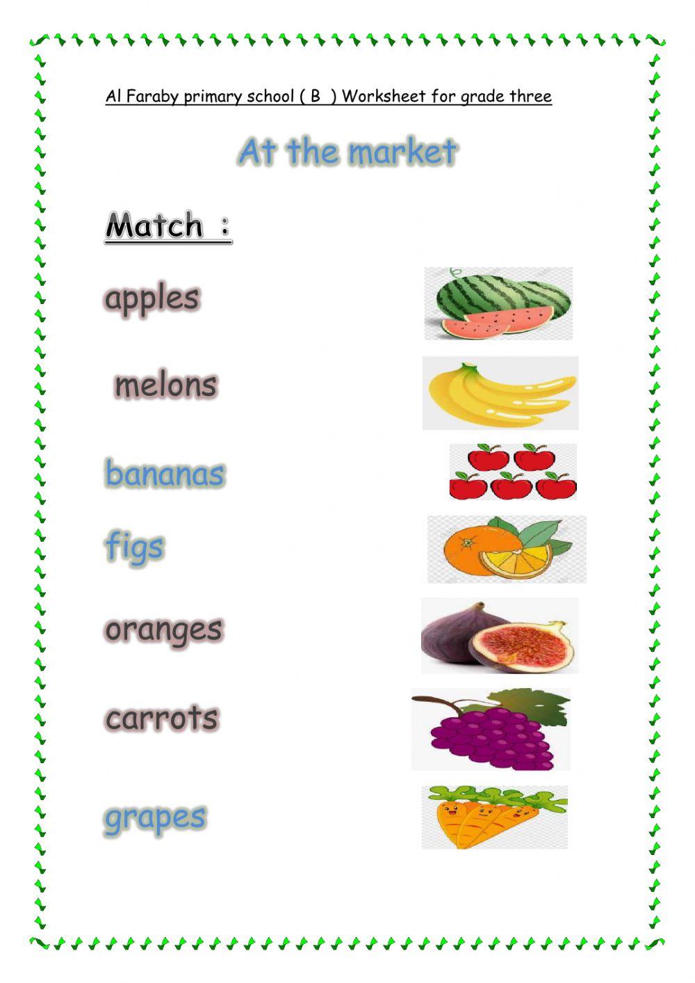 English worksheet unit 3
