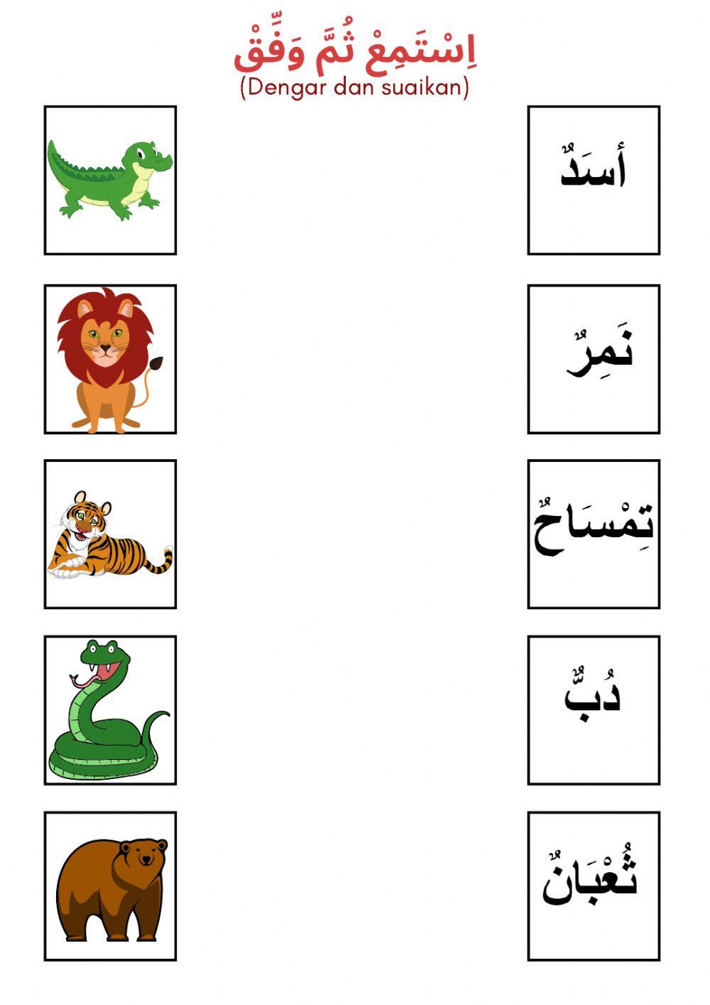 (Haiwan) الْحَيَوَانَاتُ