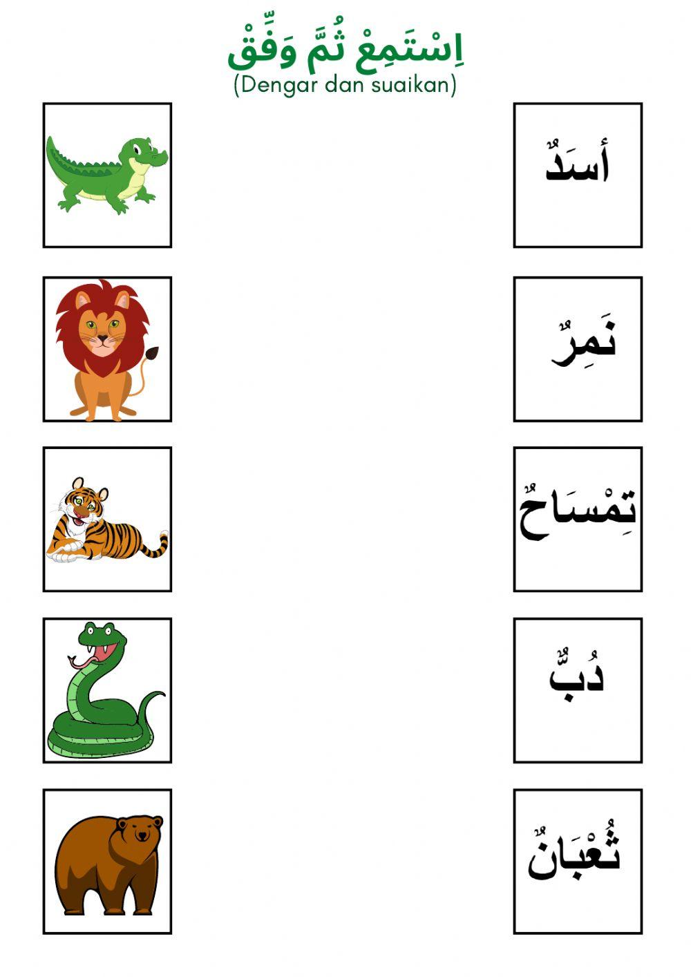 (Haiwan) الْحَيَوَانَاتُ -٢