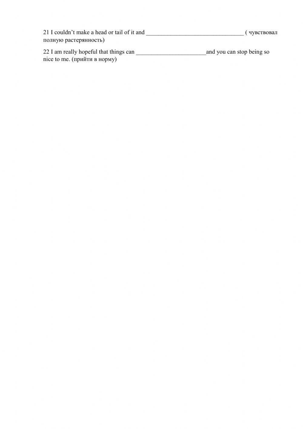 Starlight 10  Vocabulary 2.1