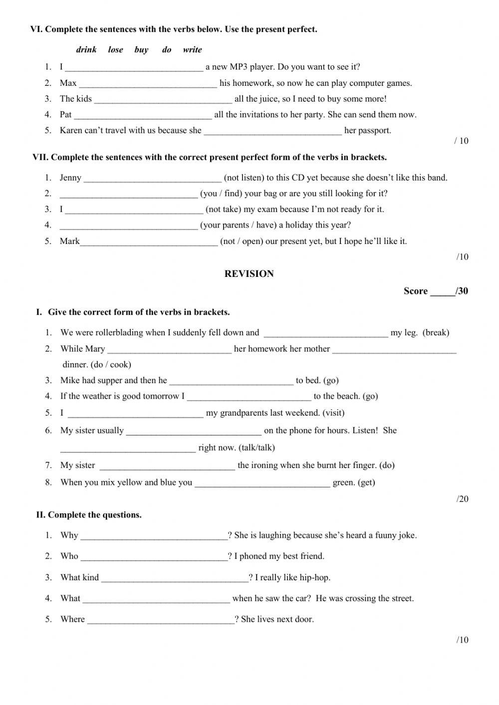 World quest 3 UNIT 2