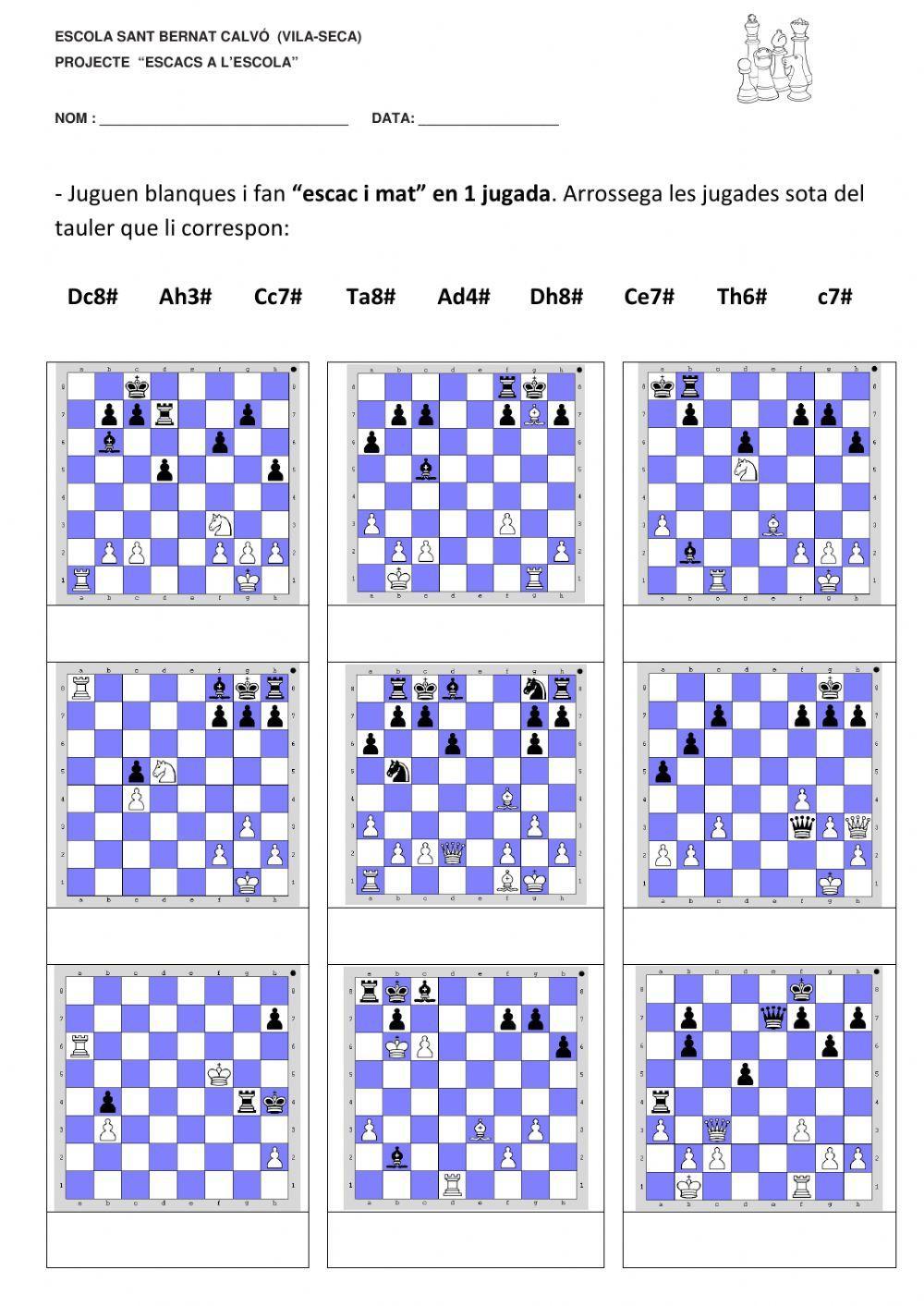 Mat en 1 jugada