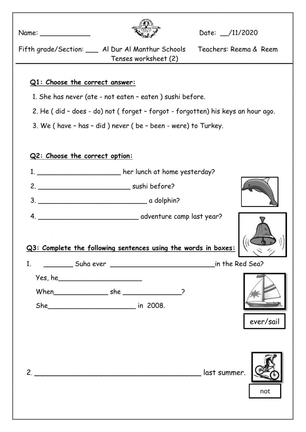 Grammar - Present Perfect Vs. Past Simple