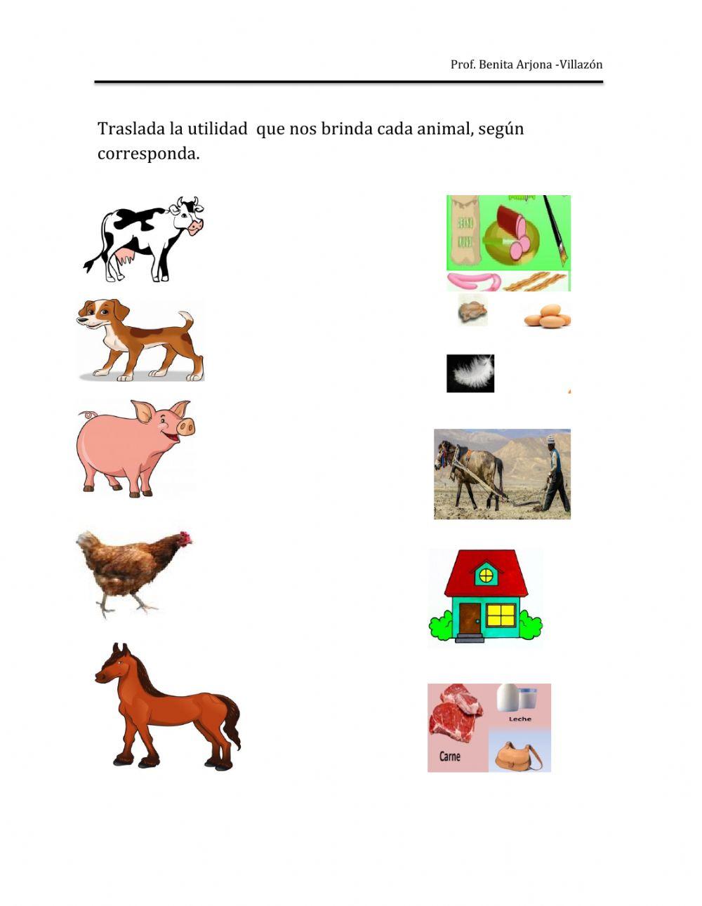 Los animales utiles