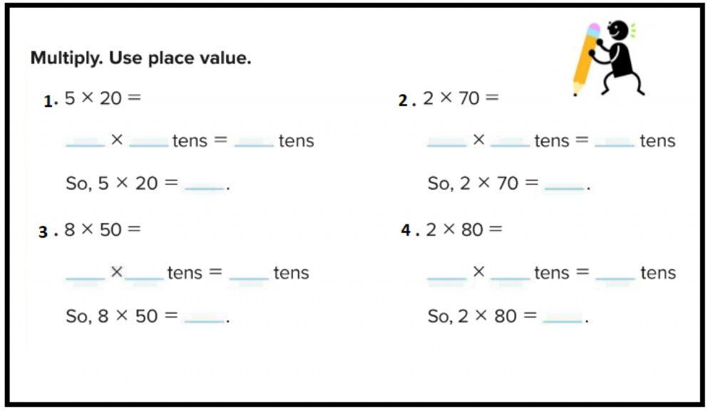 Multiples of 10 (1) online exercise for | Live Worksheets