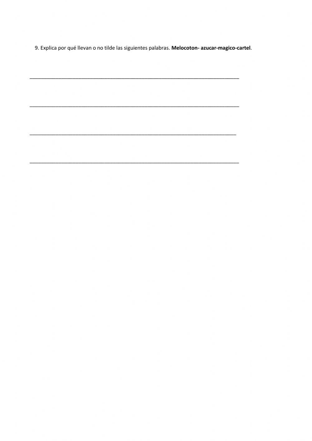 Examen inglés unidad 2