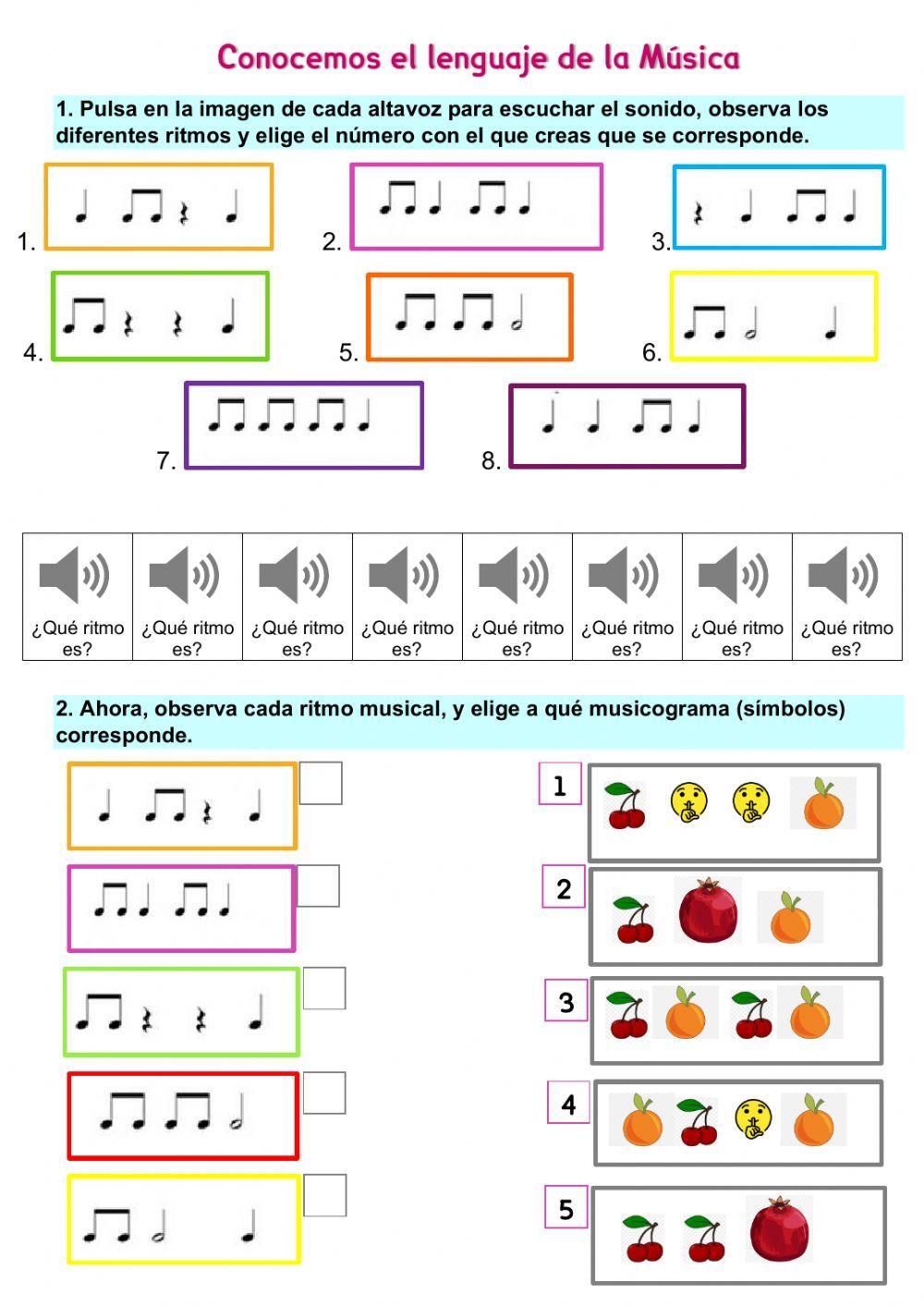 Conocemos el lenguaje musical