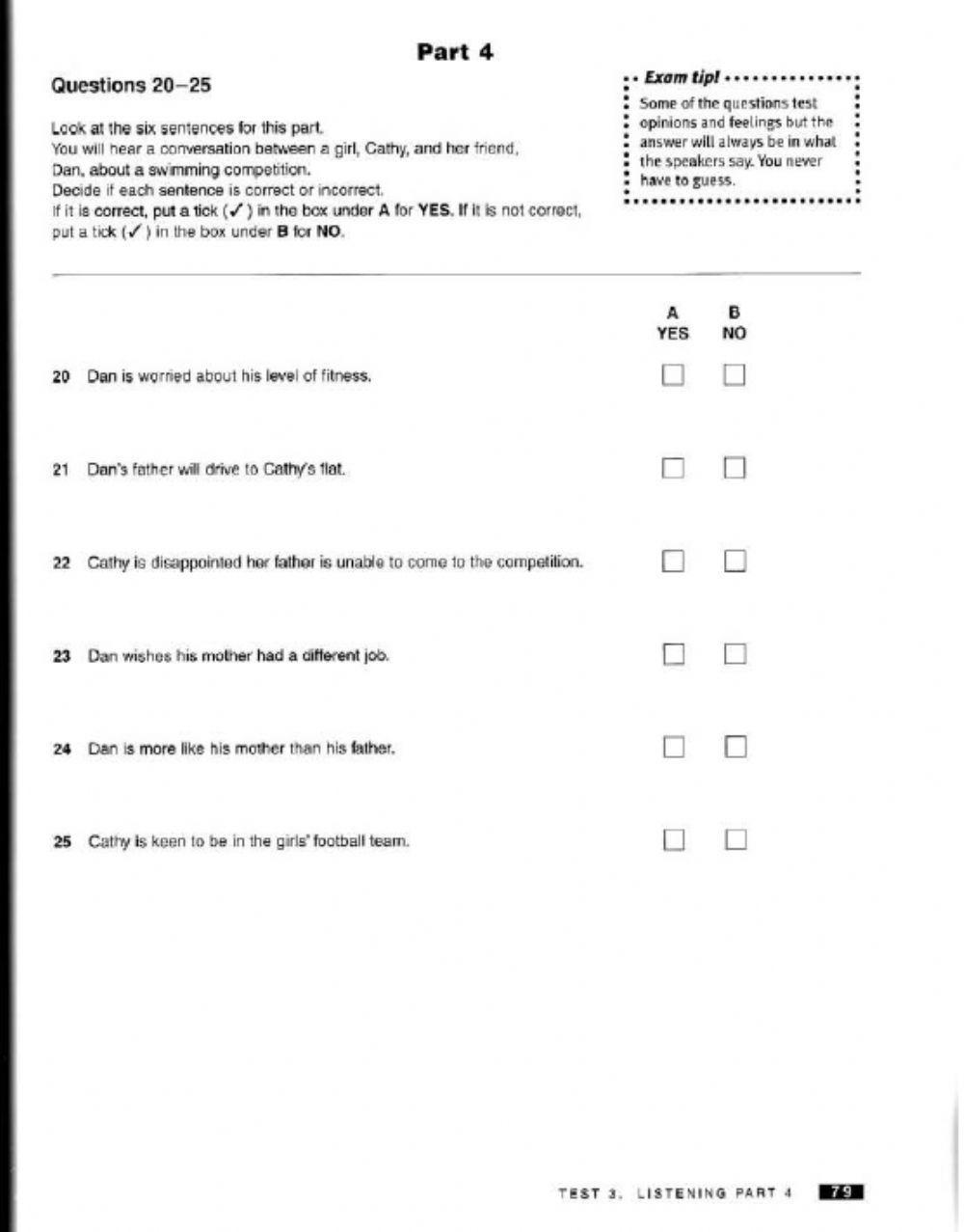 Pet listening parts 1-4