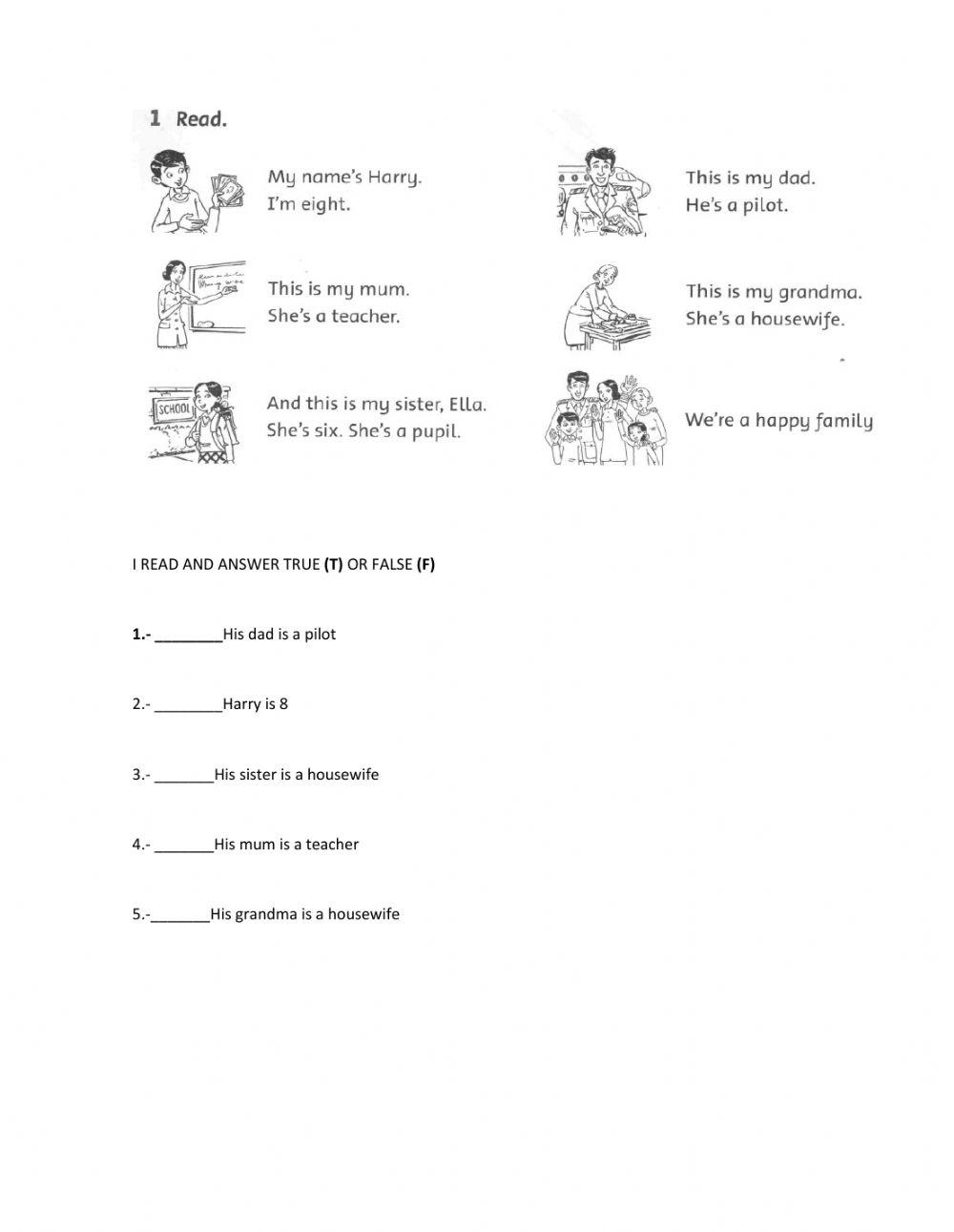 Reading comprehension