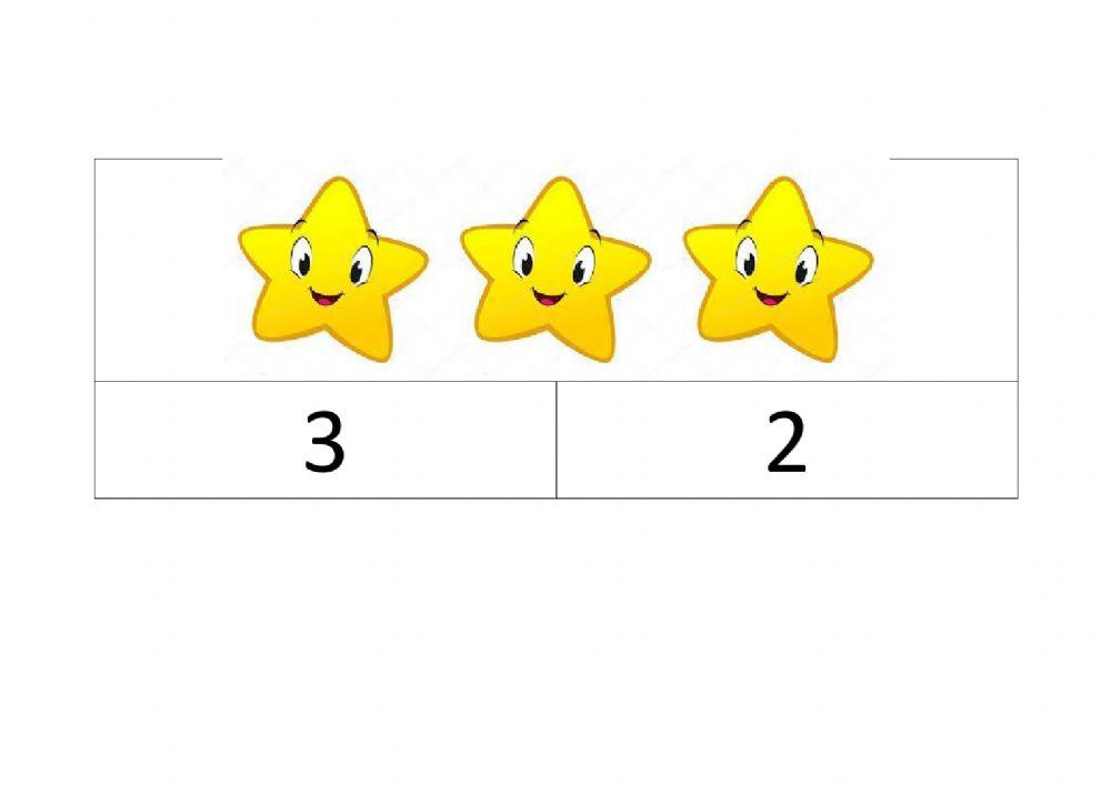 Cuenta y señala el número correcto