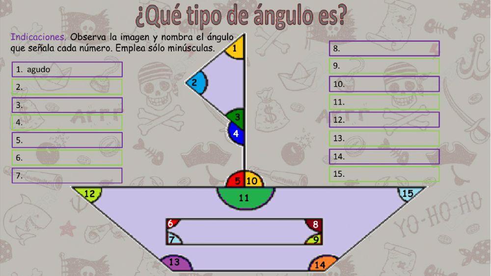 ¿Qué tipo de ángulo es?