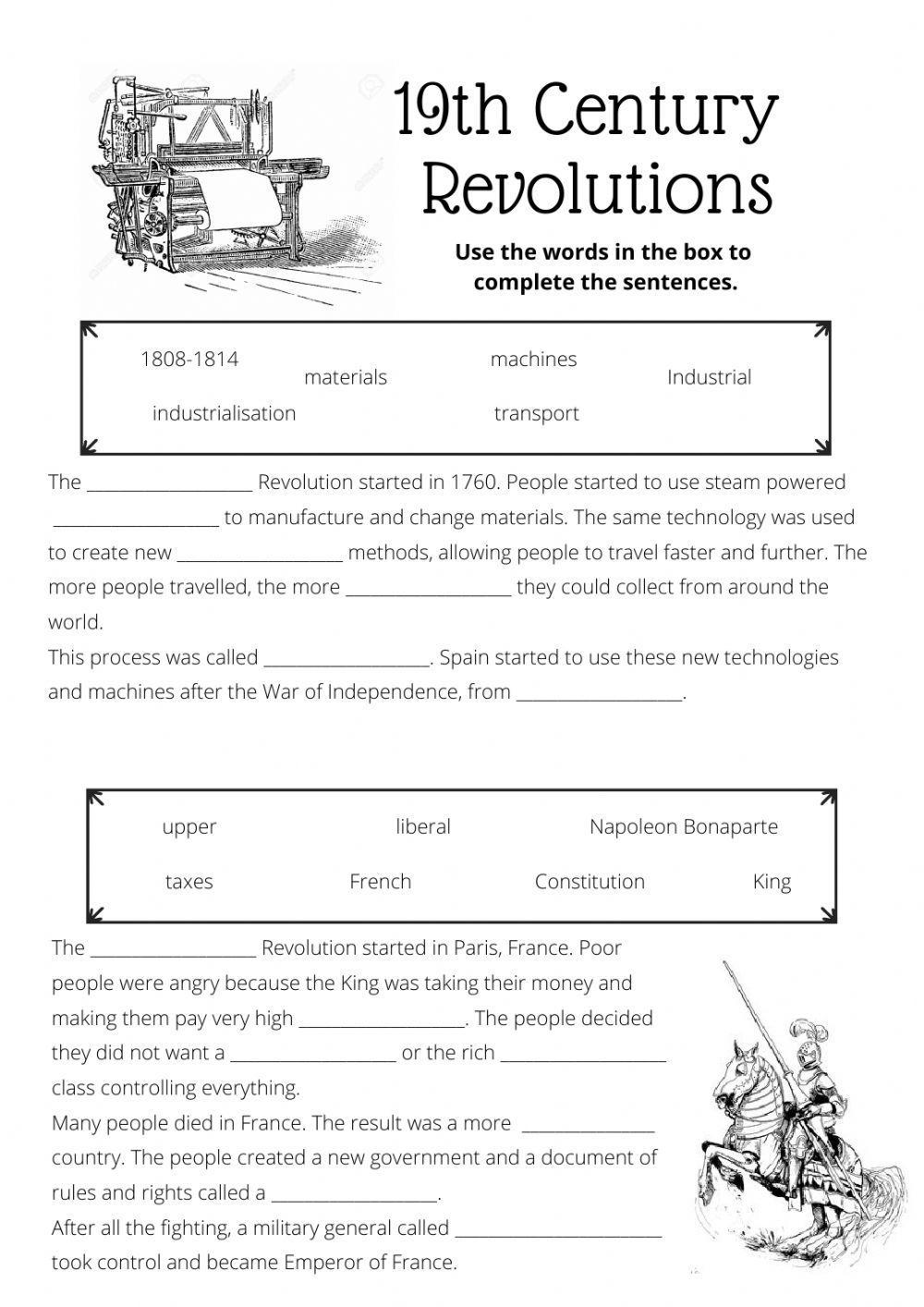 Industrial and French Revolutions