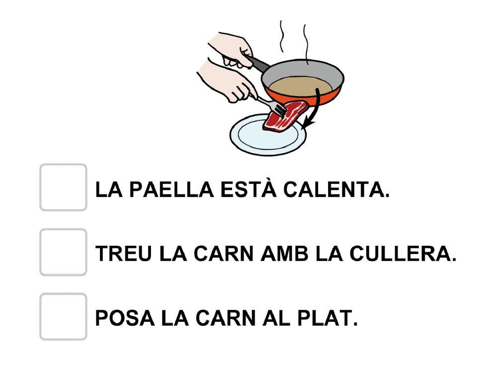 Tria la frase correcta 1