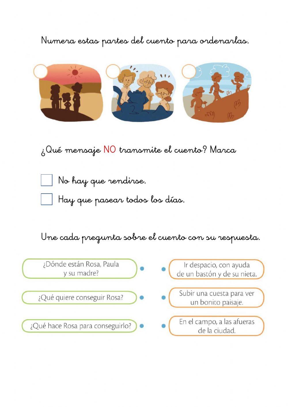 Comprensión lectora T3