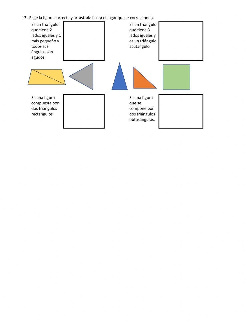 Prueba cuarto matematicas