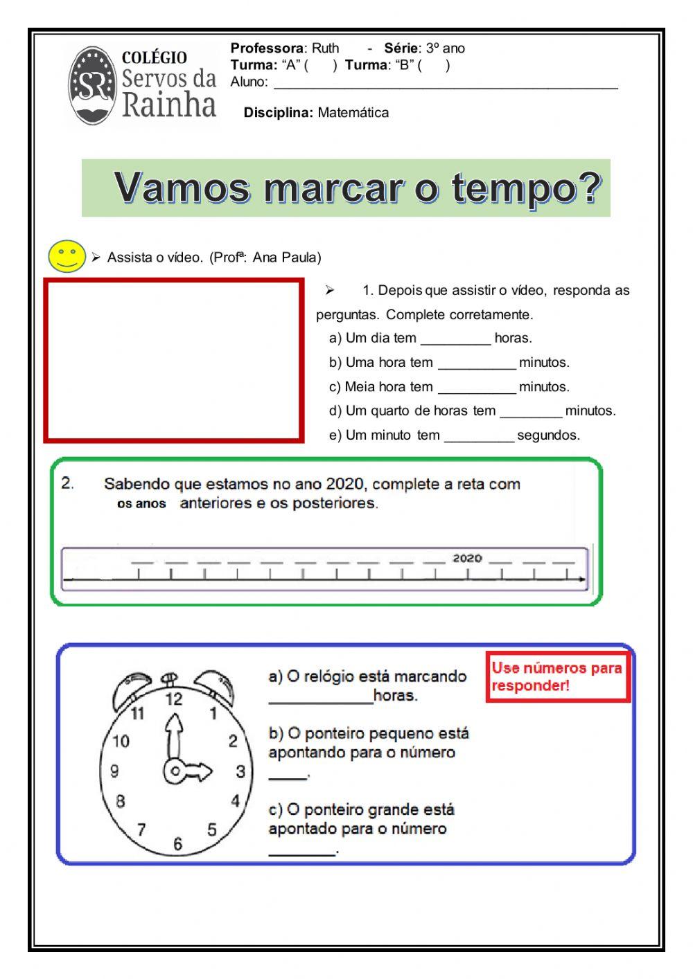 Medidas de tempo