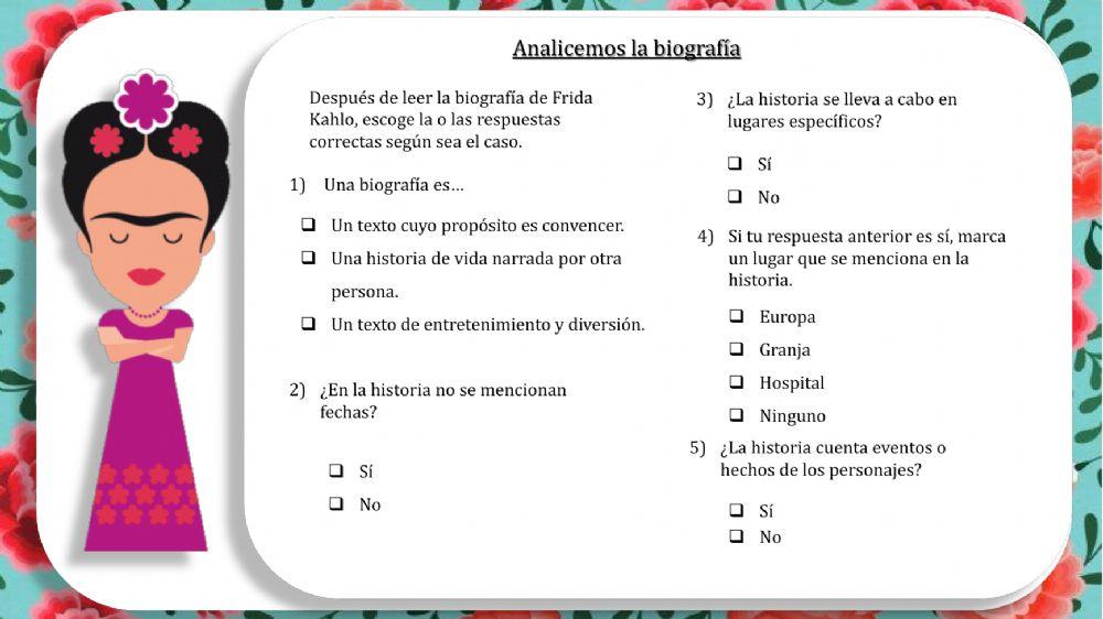 Textos narrativos y descriptivos