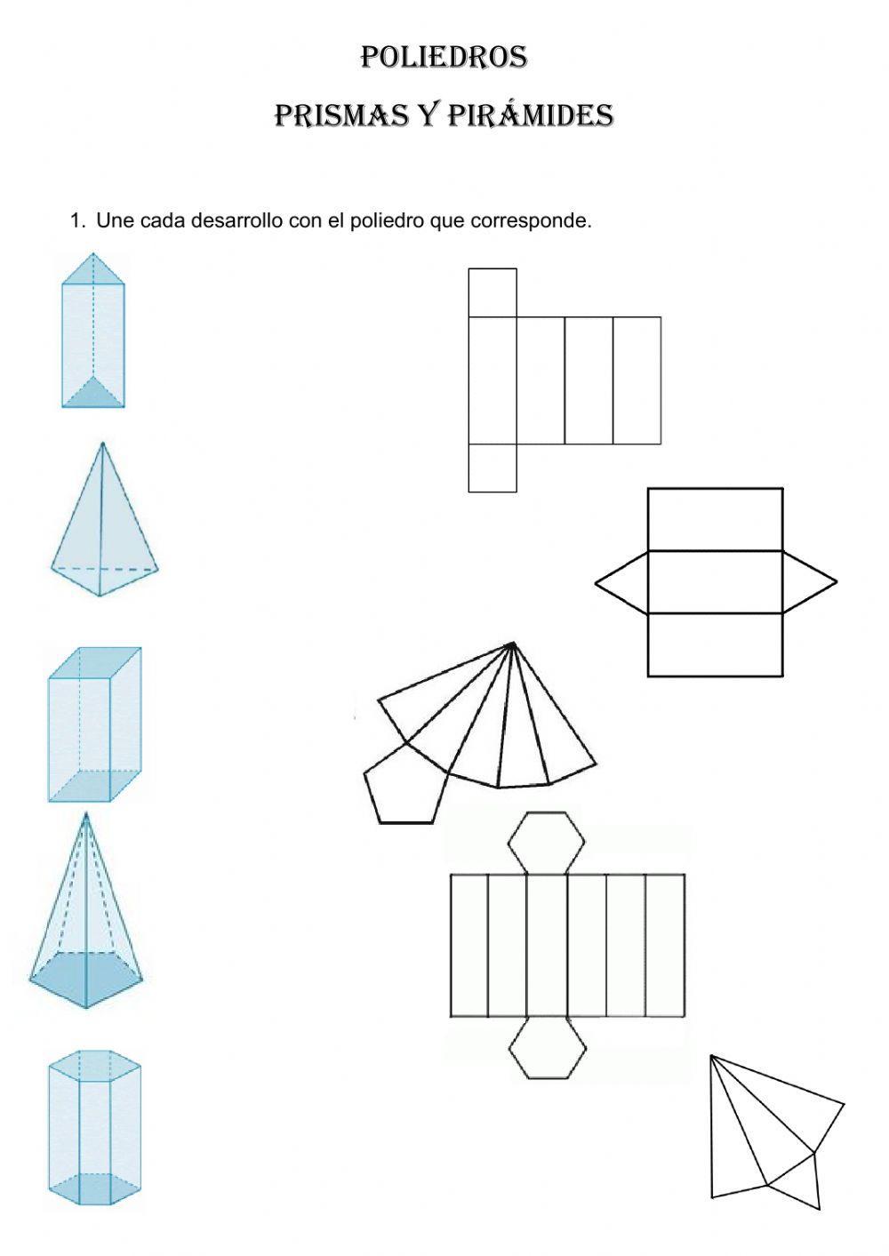 Prismas y pirámides