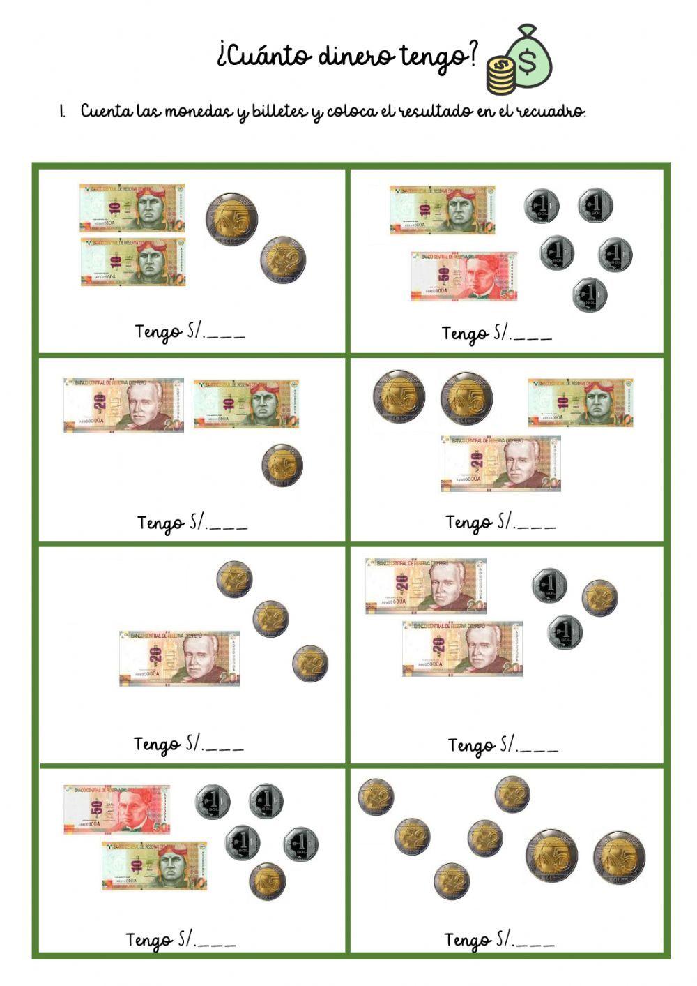 Monedas y billetes del perú