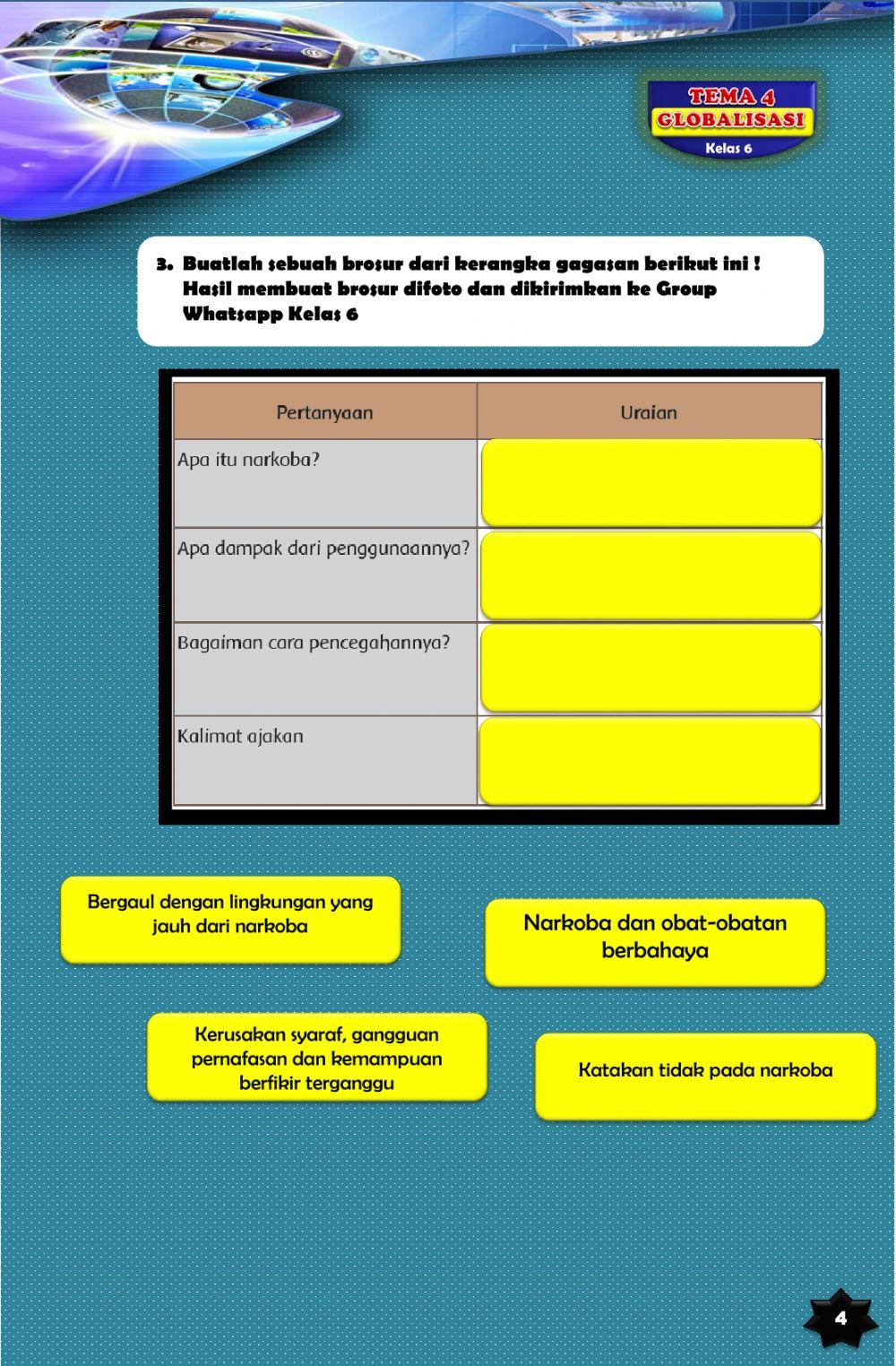LKPD KELAS 6 Tema 4 ST 2 PB 5 FINISH