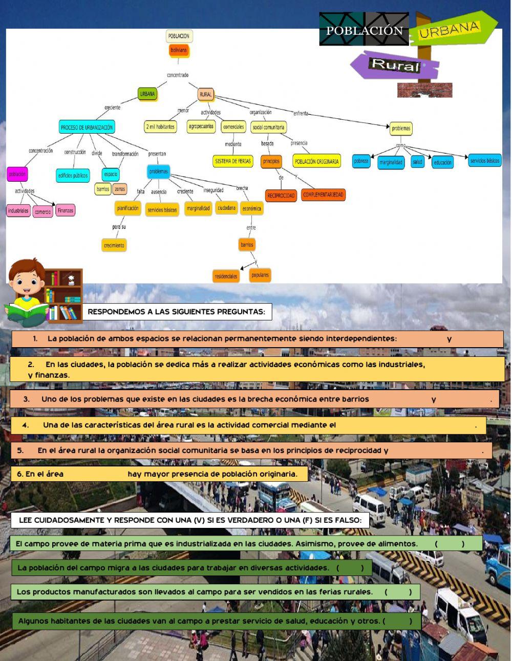 Población urbana y rural