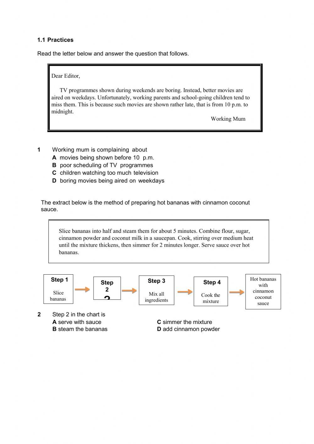 Graphic Stimuli And Short Text 1