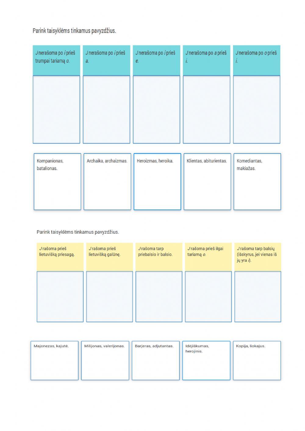 Priebalsio j tarimas ir rašyba tarptautiniuose žodžiuose