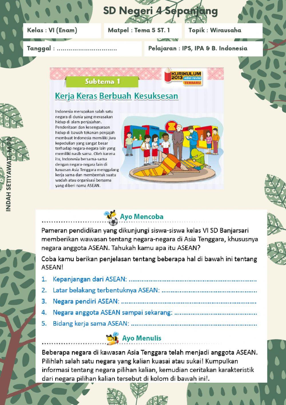 Kelas 6 SDN 4 Sepanjang