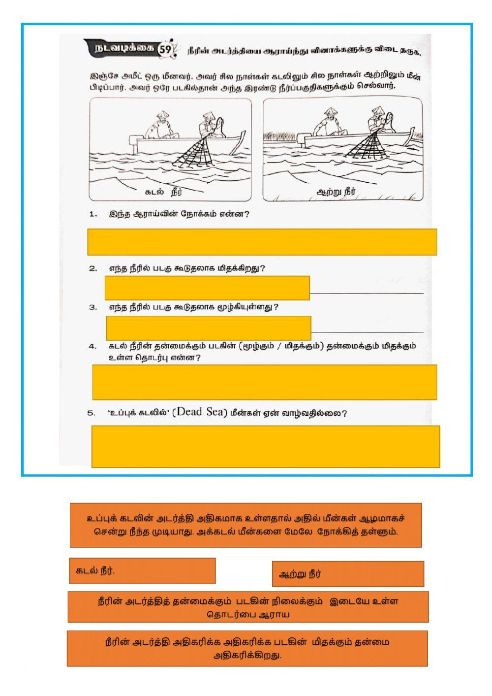 மூழ்குமா மிதக்குமா
