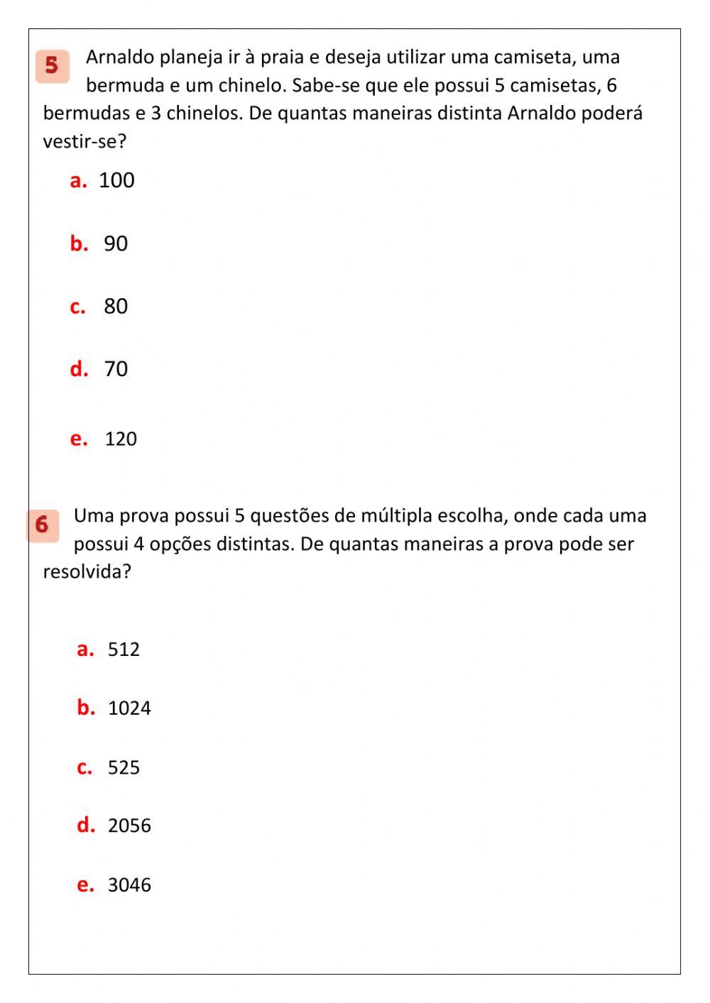 Trabalho 5-Recuperação e Aprofundamento