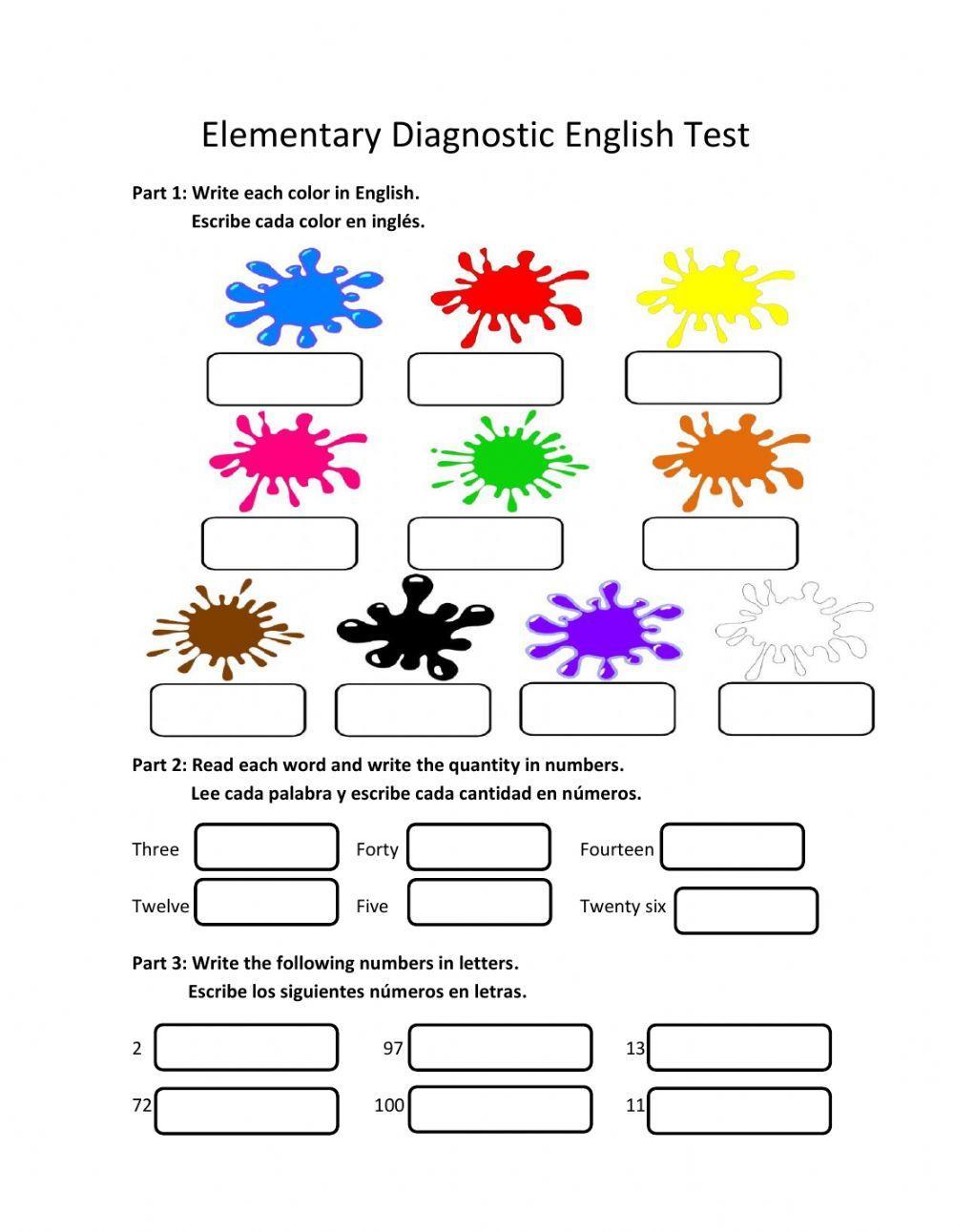 Diagnostic Test