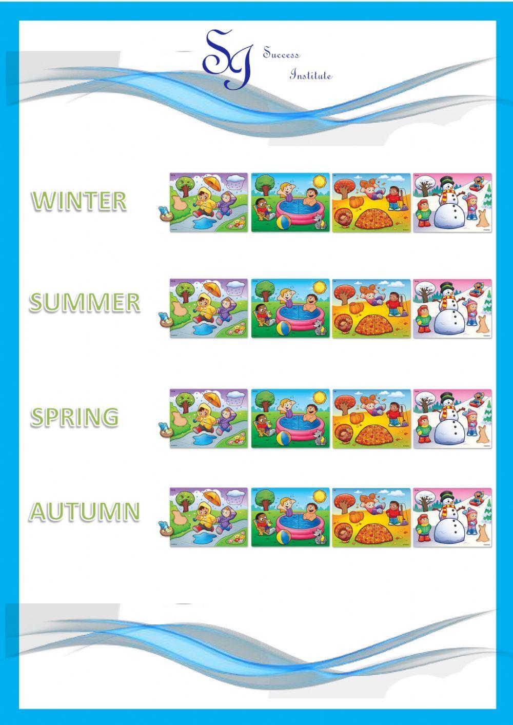 Seasons for kids