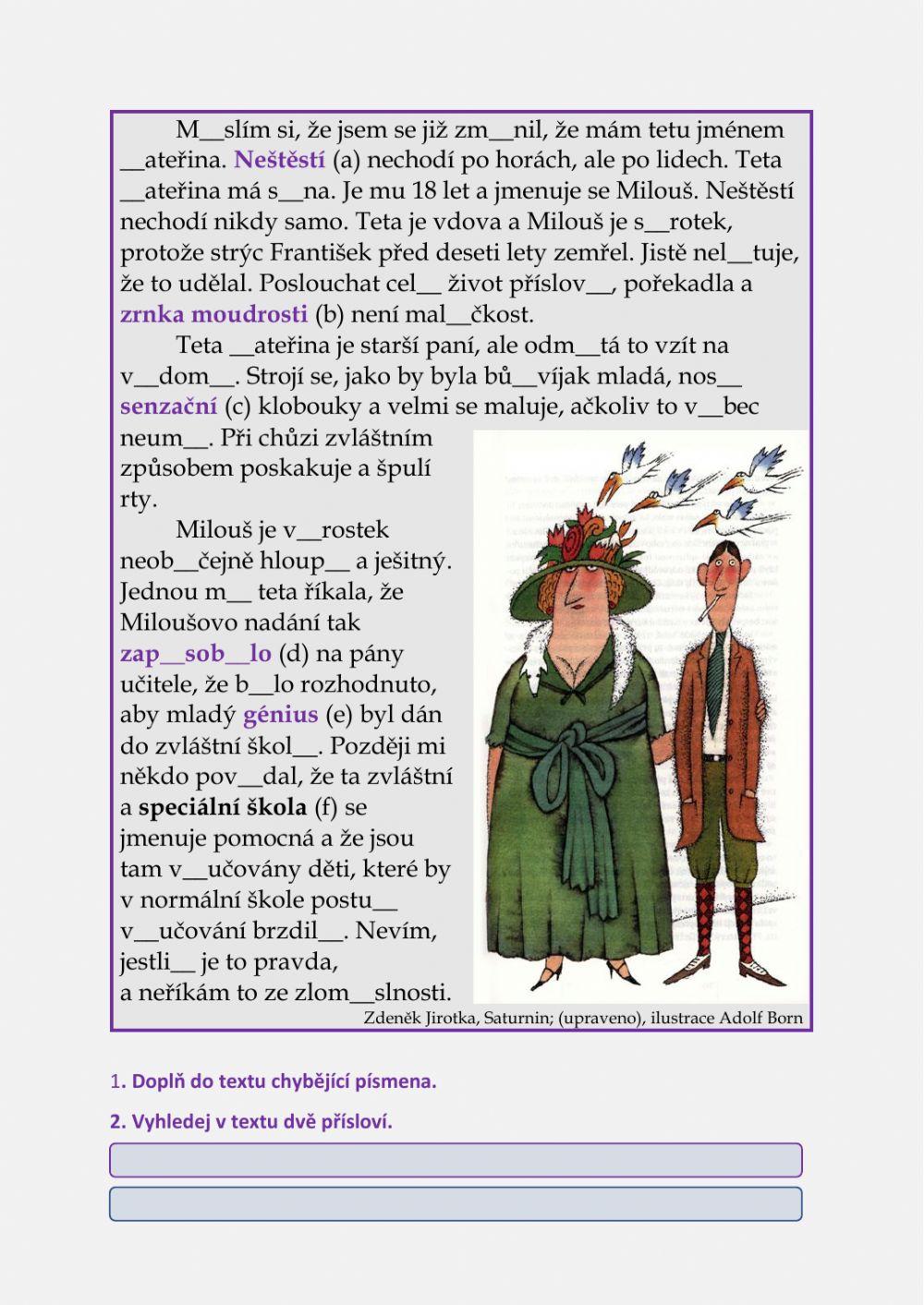 Teta Kateřina a Milouš