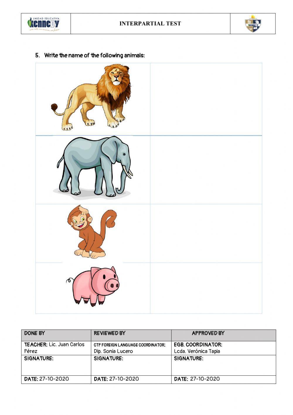 3rd Grade Review Quizz worksheet | Live Worksheets