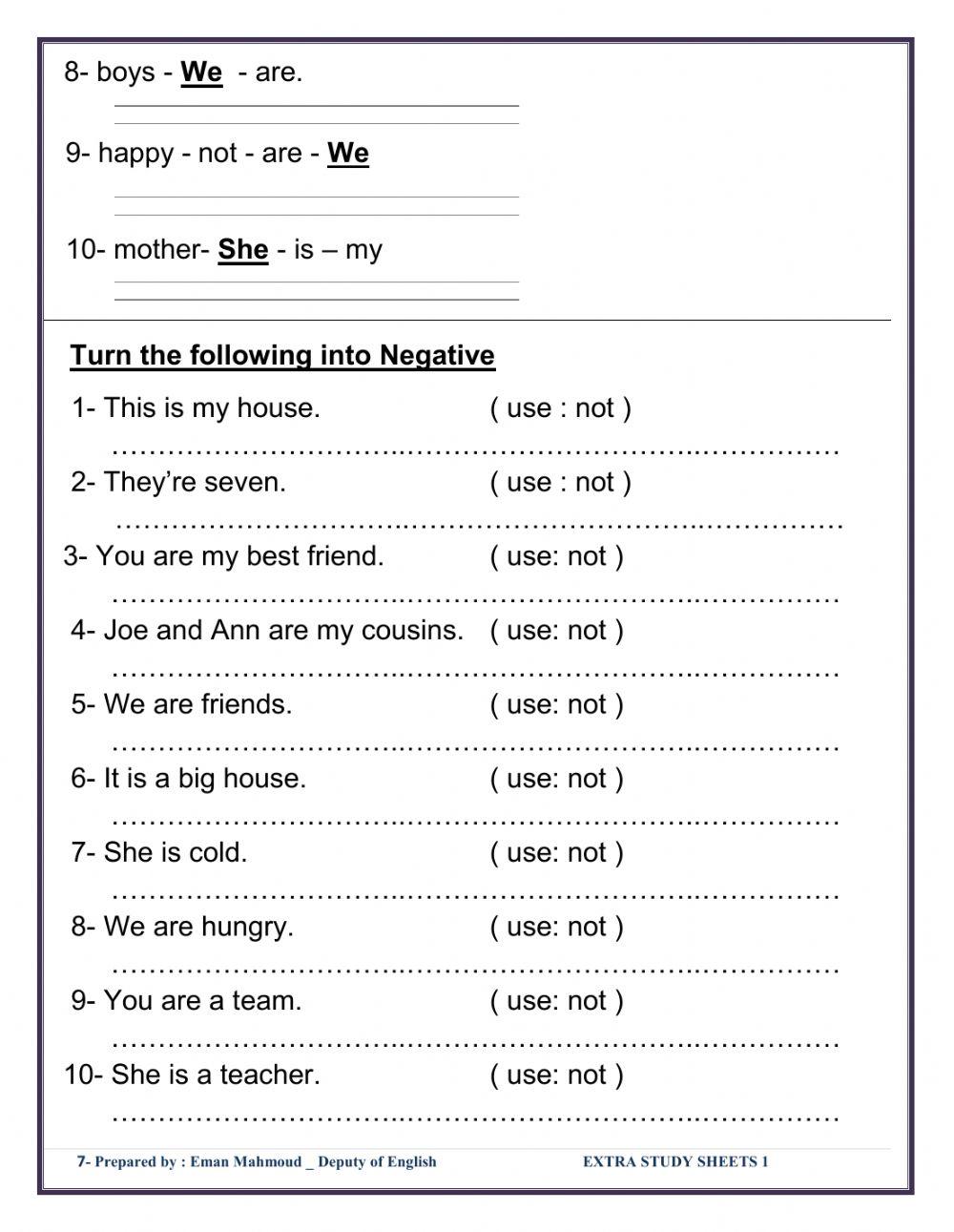 Oxford discover Unit 1 Part 2