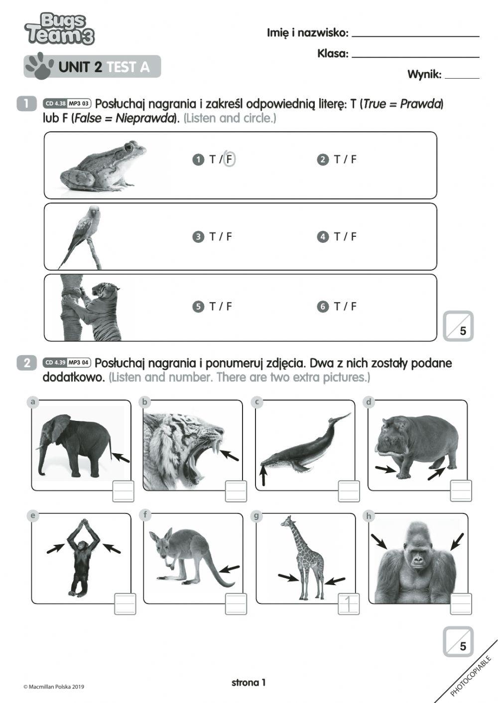 Bugs Team 3 Unit 2 Online Exercise For Live Worksheets bugs-team-3-unit-2-online-exercise-for-live-worksheets