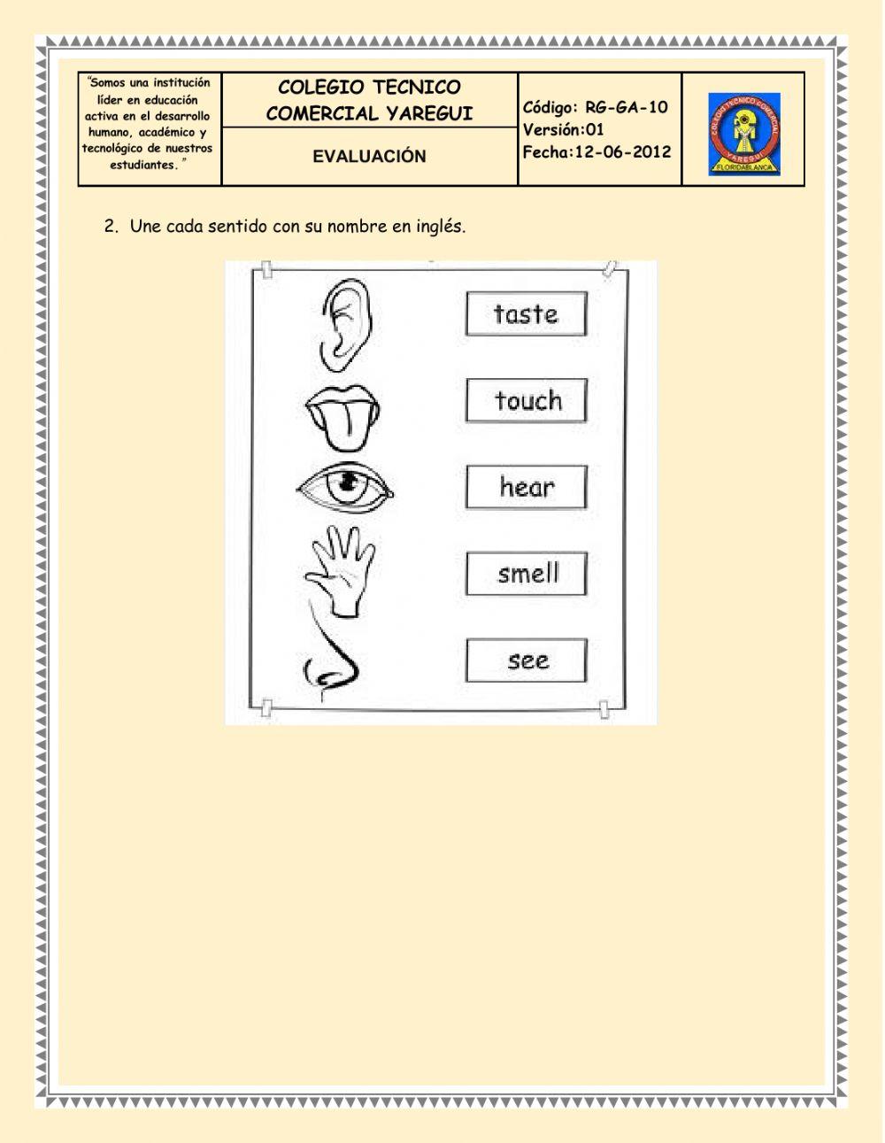 Acumulativo de inglés