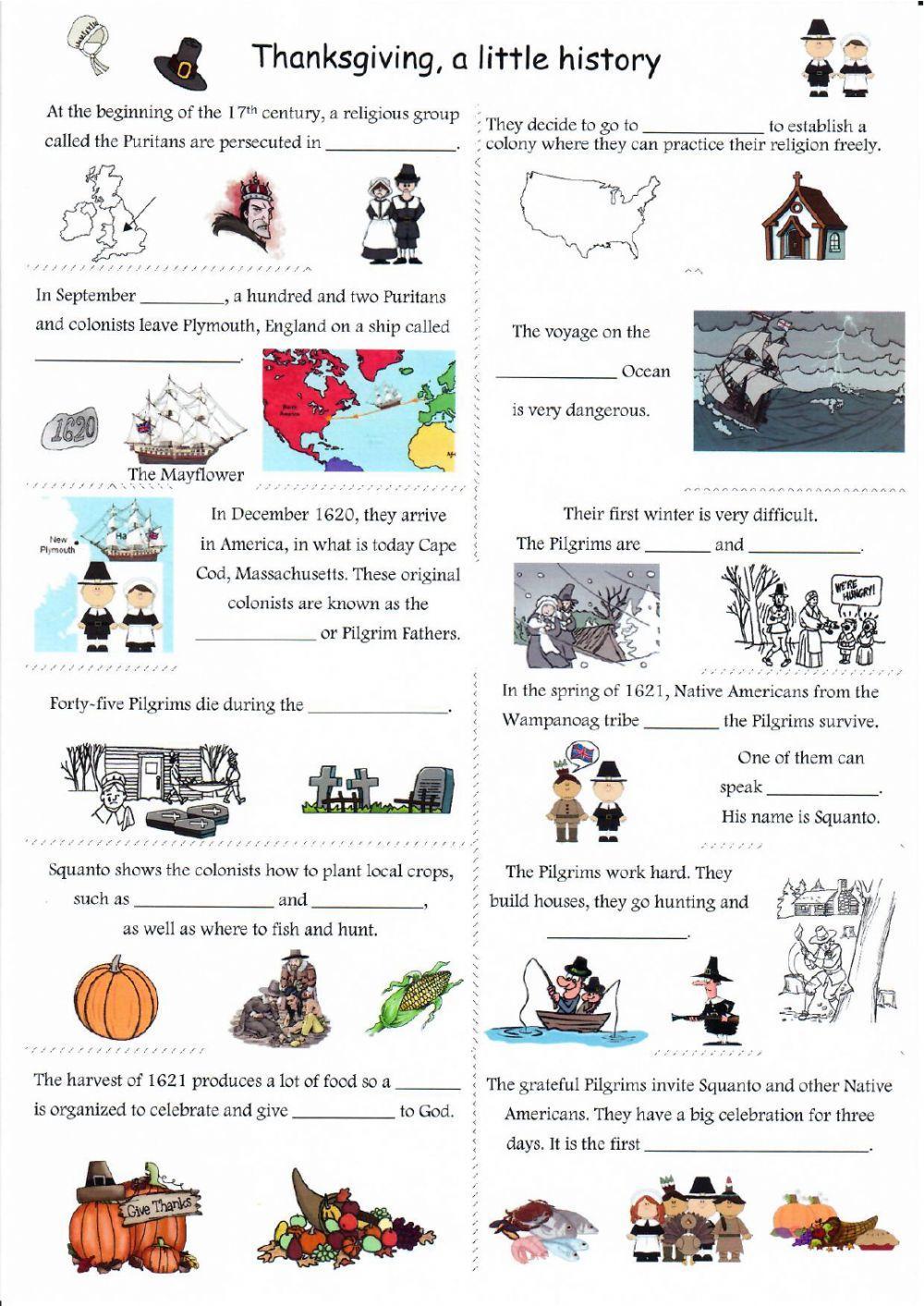 Thanksgiving history