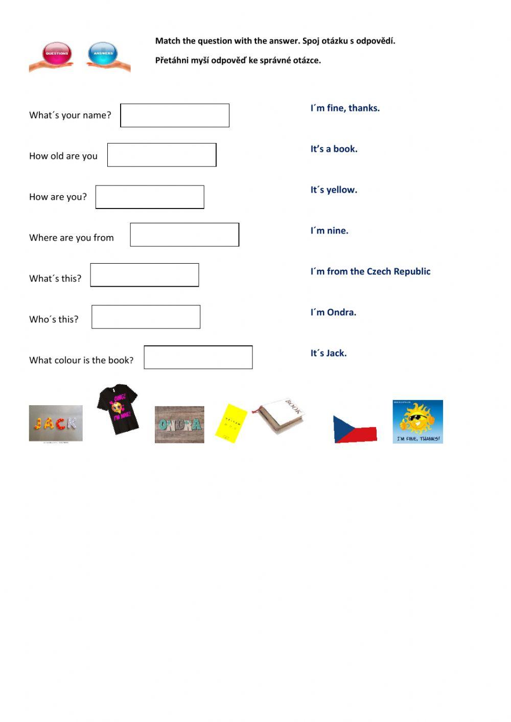 Happy Street UNIT 1,2 Questions, answers