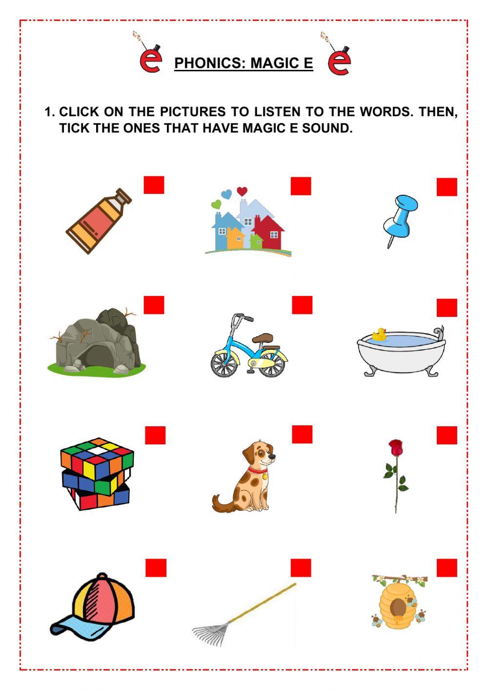 Phonics: Magic E